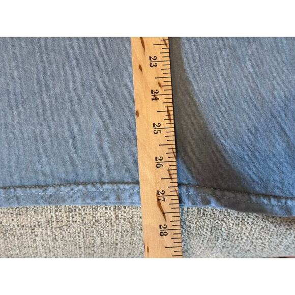 Fleetwood Mac Rumours Blue Grunge Short Sleeve Graphic T-Shirt Blue Wash L - Picture 7 of 8